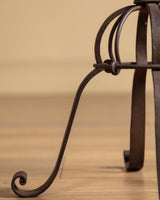 Dutch Art Deco Wrought Iron Torchiere Floor Lamp, Netherlands, 1920s - Lone Fox