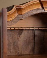 Dutch Oak Two Door Cabinet w/ Drawers, 1930's - Lone Fox