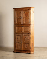 Early 19th Century Pine Corner Cabinet w/ Drop Down Desk, Sweden - Lone Fox