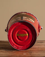 Early 20th Century English Crest Painted Fire Bucket - Lone Fox