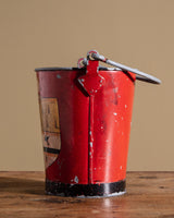 Early 20th Century English Crest Painted Fire Bucket - Lone Fox