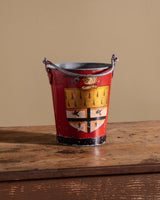 Early 20th Century English Crest Painted Fire Bucket - Lone Fox