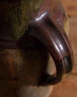 Earthy Abstract Studio Pottery Pitcher - Lone Fox