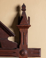 Eastlake Church Mirror w/ Pediment Top, English, 19th Century - Lone Fox