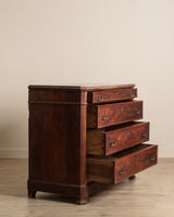 Eastlake Marble Top 4 Drawer Dresser, 19th Century - Lone Fox