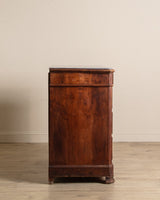 Eastlake Marble Top 4 Drawer Dresser, 19th Century - Lone Fox
