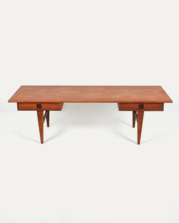 Edmund Jorgensen Teak Oversized Coffee Table - Lone Fox