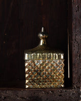 Embossed Mercury Glass Lidded Votive Holder - Lone Fox