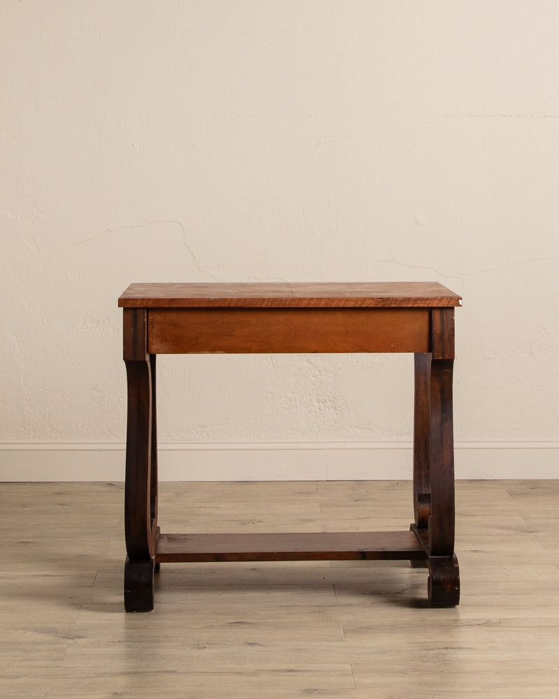 Empire Style Oak Writing Desk - Lone Fox