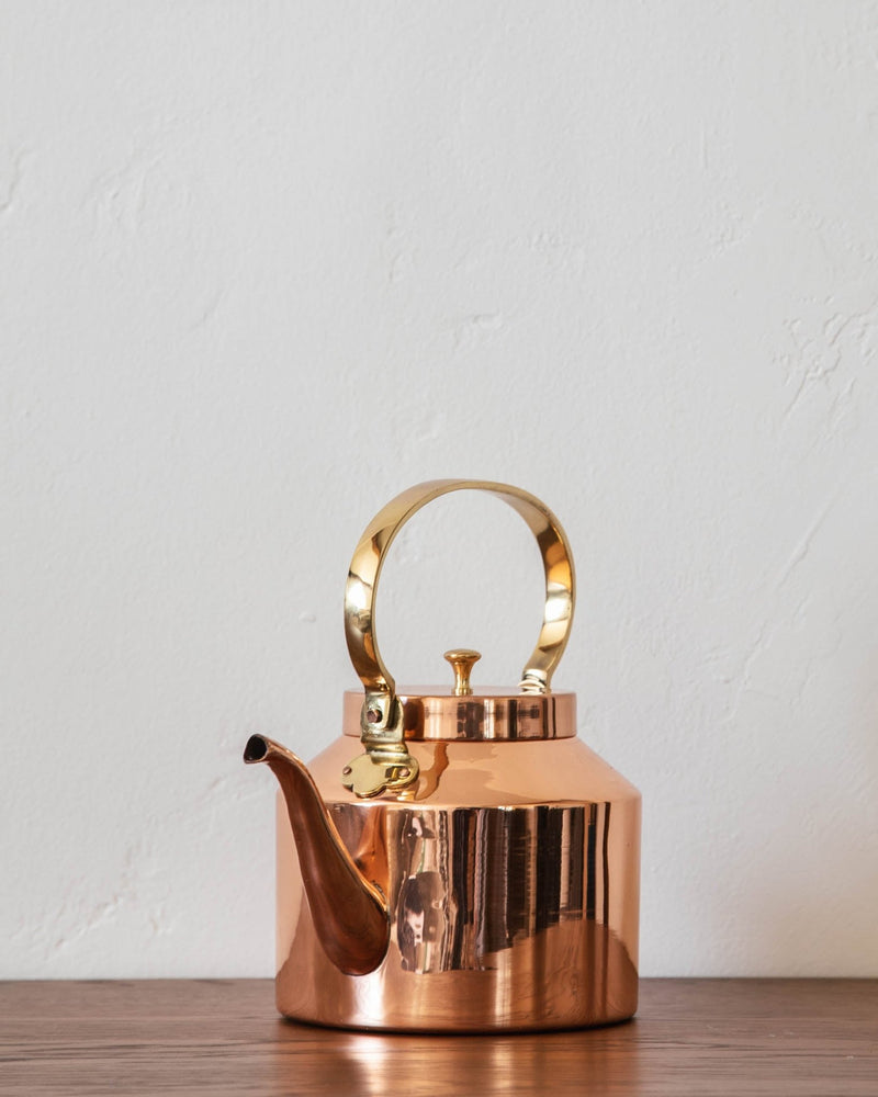 English Copper Tea Kettle - Lone Fox