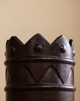 English Salt - Glazed Stoneware Chimney Pot, Late 19th Century - Lone Fox