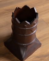 English Salt - Glazed Stoneware Chimney Pot, Late 19th Century - Lone Fox