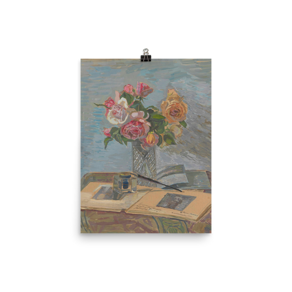 "Bouquet of roses (1931)" Art Print
