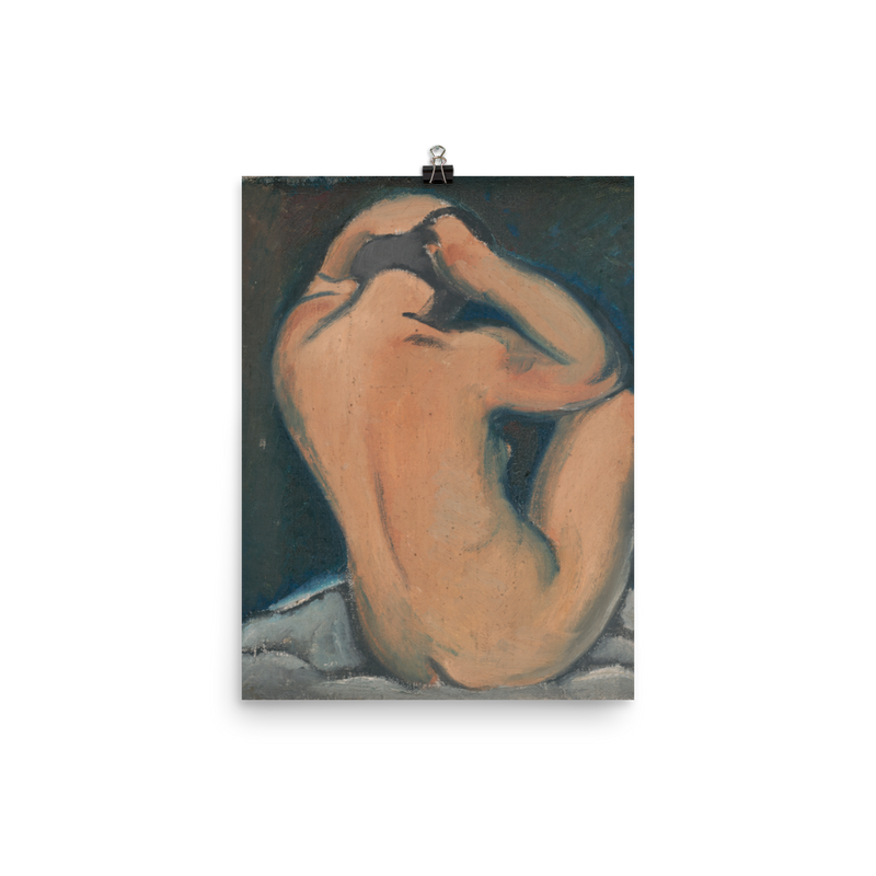 "Study of a Nude" Art Print