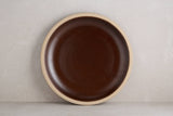 Espresso Rimmed Dinner Plate - Lone Fox