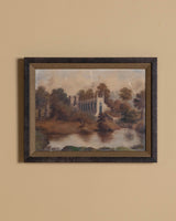 European Landscape 1 in Custom Frame, Late 19th Century - Lone Fox