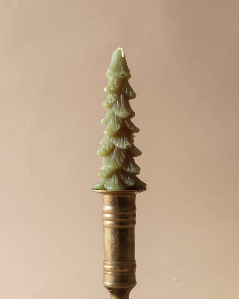 Evergreen Tree Taper Candles - Lone Fox