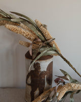 Faux Natural Pepperberry & Cornhusk Garland - Lone Fox