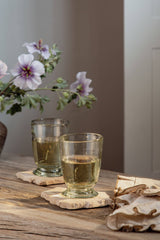 Handblown Footed Glass: Tall