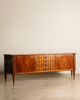 Figured Mahogany Sideboard by A.A. Patijn, Denmark, 1950's - Lone Fox
