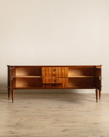 Figured Mahogany Sideboard by A.A. Patijn, Denmark, 1950's - Lone Fox