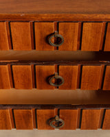 Figured Mahogany Sideboard by A.A. Patijn, Denmark, 1950's - Lone Fox