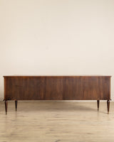 Figured Mahogany Sideboard by A.A. Patijn, Denmark, 1950's - Lone Fox