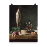 "Fish and Vegetables" Art Print - Lone Fox