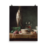 "Fish and Vegetables" Art Print - Lone Fox