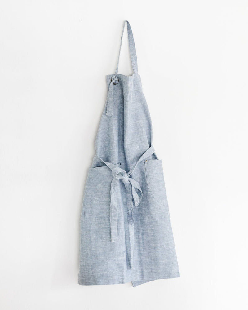 Fleur Cashmere Slub Apron - Lone Fox