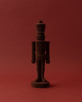 Flocked Chocolate Soldier Statue - Lone Fox