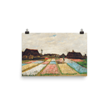 "Flower Beds in Holland" Art Print - Lone Fox
