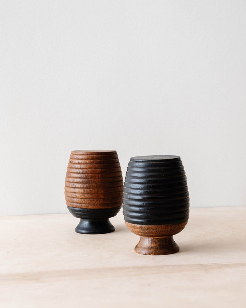 Fluted Salt & Pepper Shakers - Lone Fox