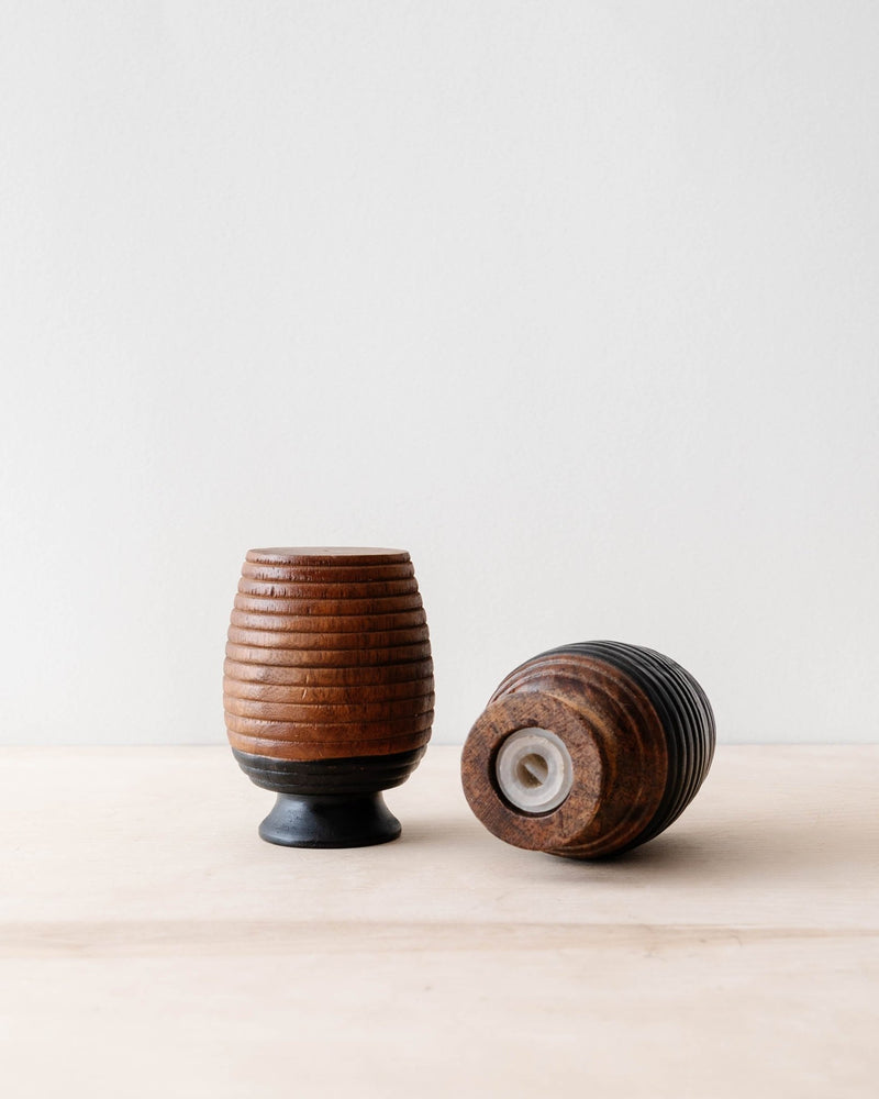 Fluted Salt & Pepper Shakers - Lone Fox