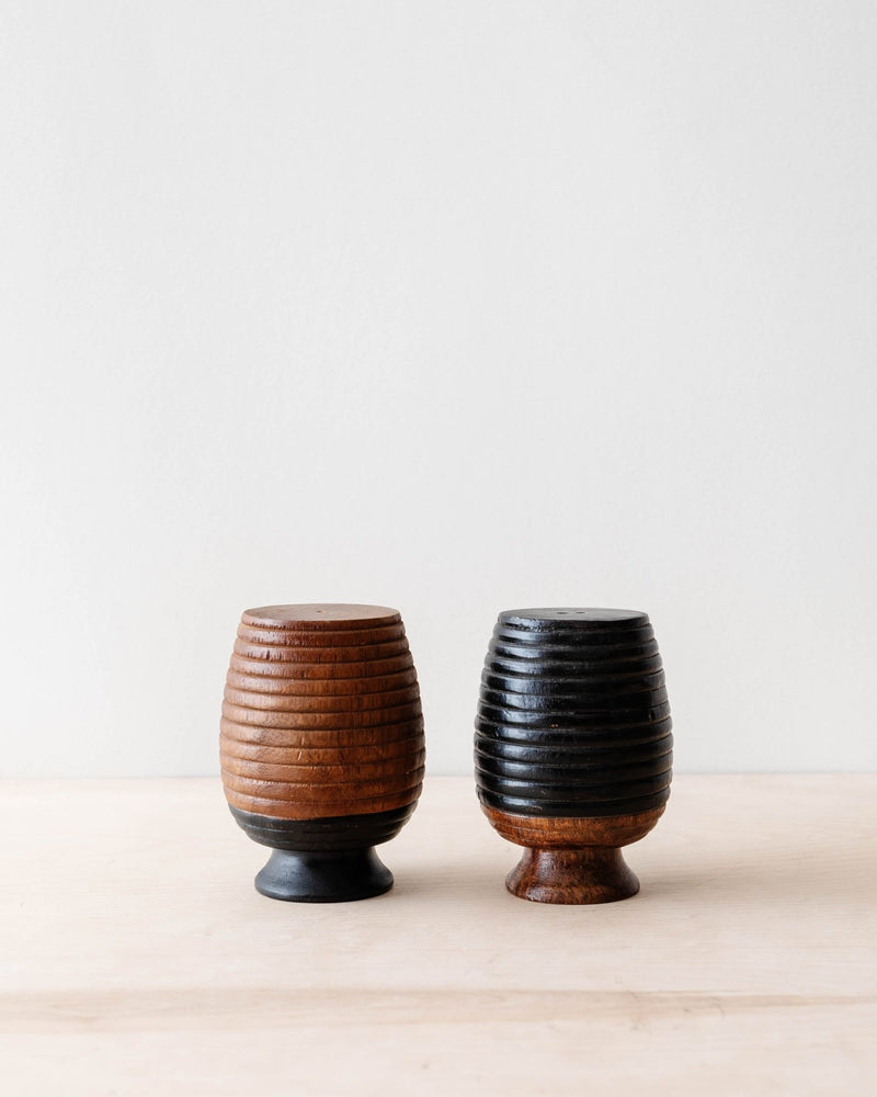 Fluted Salt & Pepper Shakers - Lone Fox