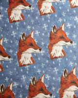 Folk Art Animal Holiday Gift Wrap - Lone Fox