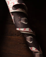 Folk Art Animal Holiday Gift Wrap - Lone Fox