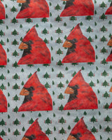 Folk Art Animal Holiday Gift Wrap - Lone Fox