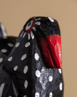 Folk Art Carved Bird Sculpture, Signed J. Corin, USA, 1993 - Lone Fox