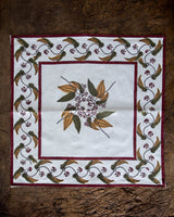 Folklore Block Print Napkin - Lone Fox
