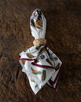Folklore Block Print Napkin - Lone Fox
