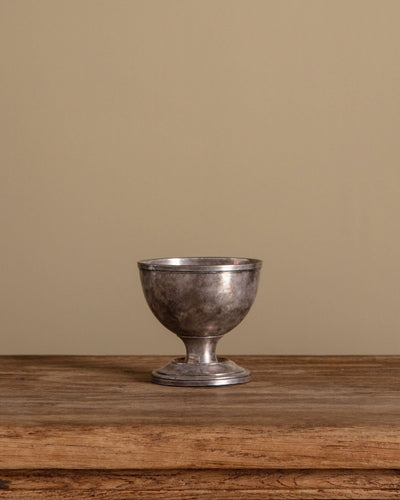 Footed Pewter Bowl, 1940's - Lone Fox
