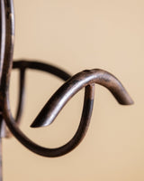 Forged Iron Sculptural Serpent Coat Stand, Italy, 1950's - Lone Fox
