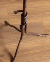 Forged Iron Sculptural Serpent Coat Stand, Italy, 1950's - Lone Fox