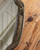 French Art Nouveau Silvered Bronze Modernist Vanity Mirror, 1920's - Lone Fox