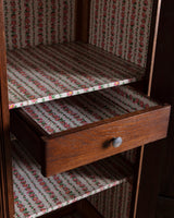 French Carved Oak Two Door Armoire by Charles Dudouyt, 1940's - Lone Fox