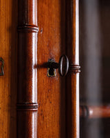 French Faux Bamboo Two - Piece Hutch, Late 19th Century - Lone Fox