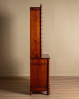 French Faux Bamboo Two - Piece Hutch, Late 19th Century - Lone Fox
