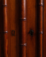 French Faux Bamboo Two - Piece Hutch, Late 19th Century - Lone Fox