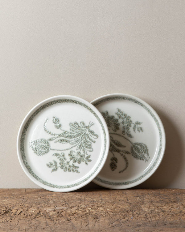 French Folk Floral Dinner Plates (Set Of 4) - Lone Fox